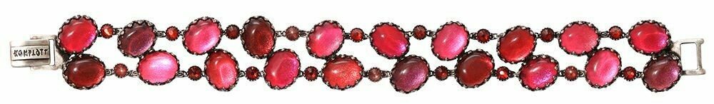 Konplott Armband "Melody Drops" rot/rosa/beere