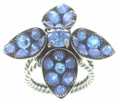 ​Konplott Ring "Tears of Joy" blau