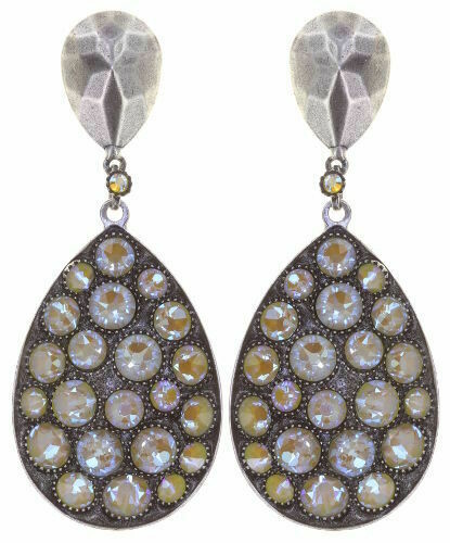​Konplott Ohrringe "Tears of Joy" gelb opal