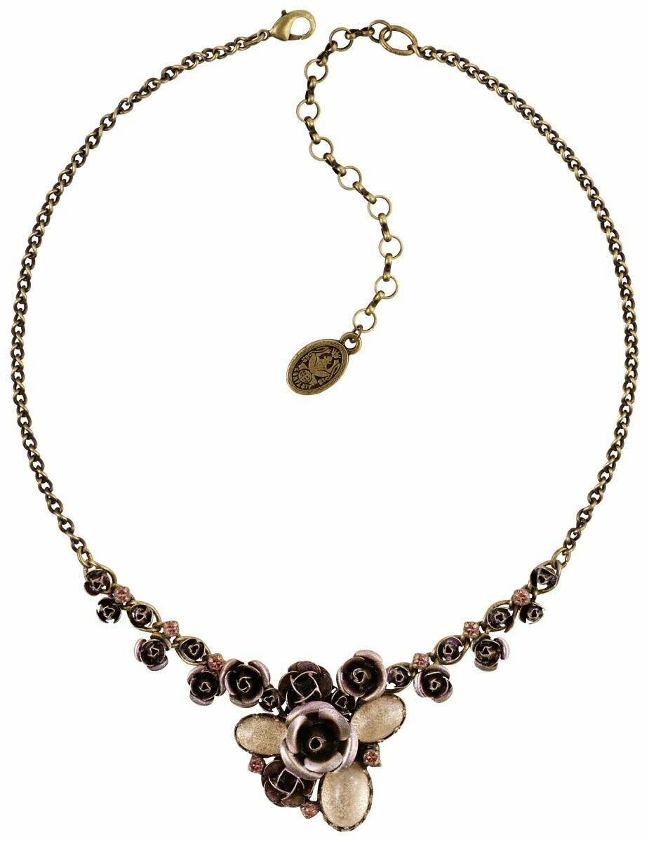 Konplott Kette "They call me the wild Rose" Beige