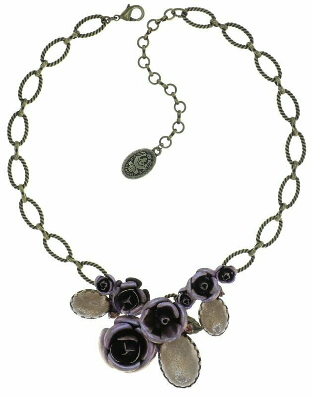Konplott Kette "They call me the wild Rose" Beige