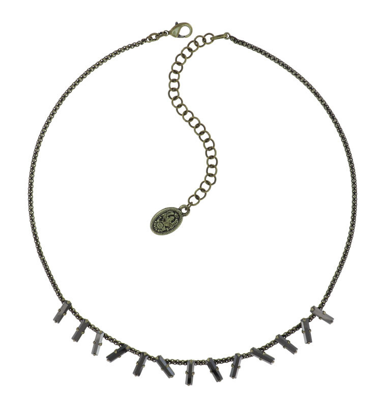 Konplott Kette "Jumping Baquette"  Light Grey