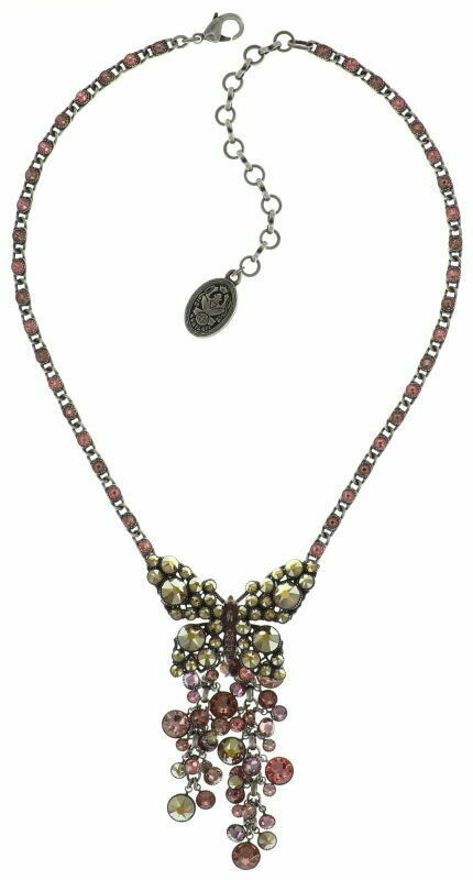 Konplott Kette "Lost Garden" beige/rose