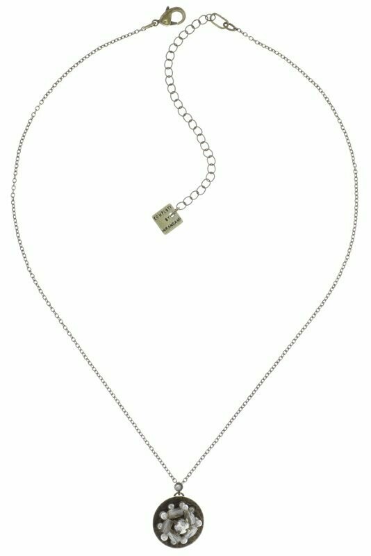 Konplott Kette "Soul of Thorns" Daylight - weiß/beige