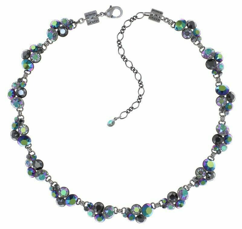 Konplott Kette "Petit Glamour" Universe - Schwarz, Multi, Lila