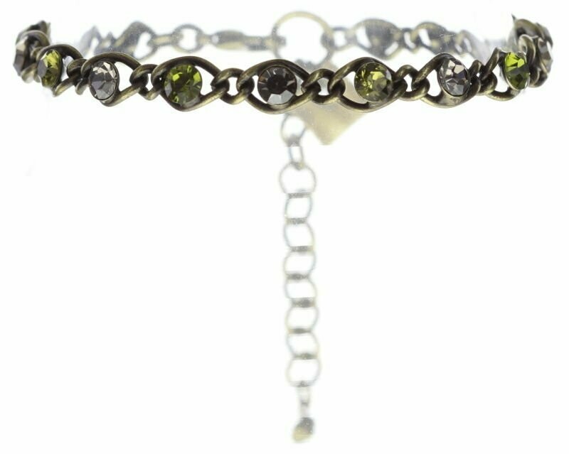 Konplott Armband "Magic Fireball" Grün, Grau