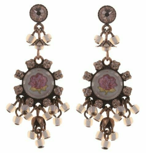 Konplott Ohrringe "Forget Me Not" Rosa