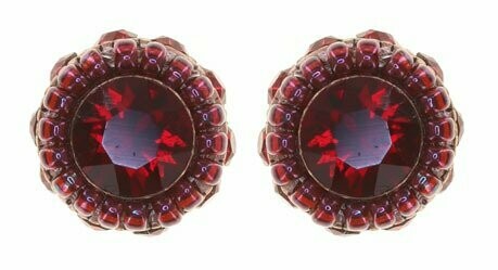 ​Konplott Ohrringe "African Glam" Rot