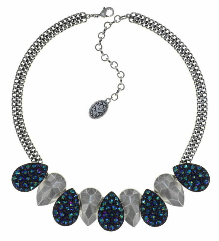 Konplott Kette "Tears of Joy" Night Star blau/lila