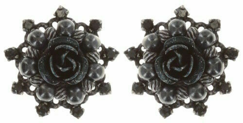 Konplott Ohrringe "Petit four Dentelle" dark blue