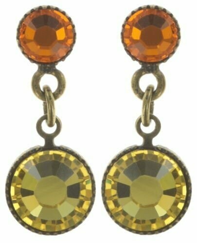 Konplott Ohrringe Konplott Ohrringe "Waterfalls"orange/gelb