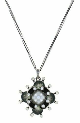 Konplott Kette "Petitfleir de bloom" weiß
