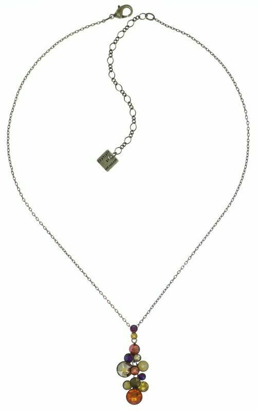 ​Konplott Kette "Water Cascade" gelb/orange/lila
