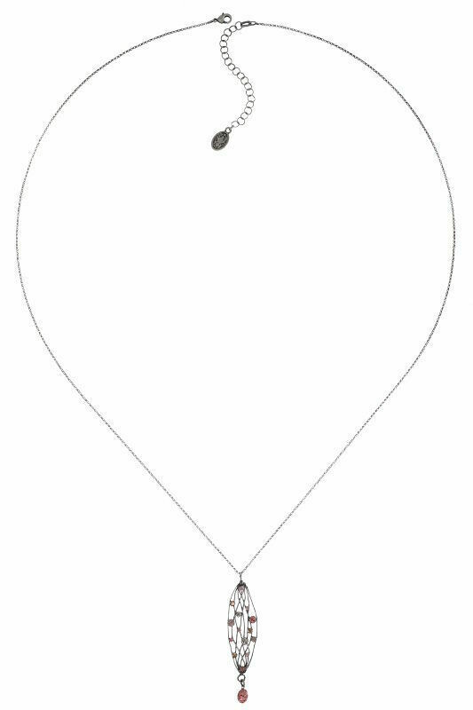 Konplott Kette lang Konplott Kette lang "Cages" multi rose/beige