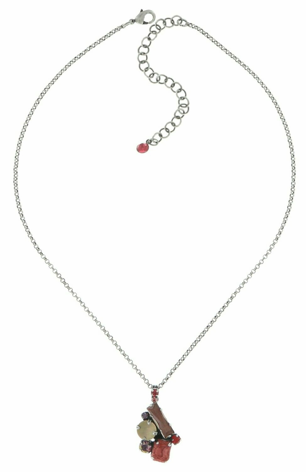 Konplott Kette "To Katharine with love"  multi red