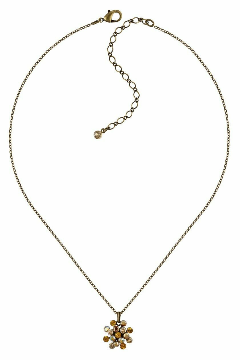 Konplott Kette "Mini Magic Fireball" gelb/beige
