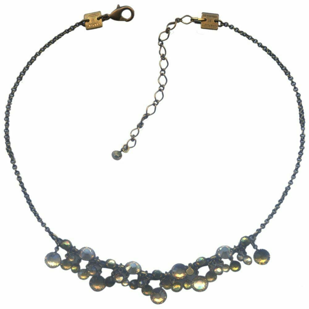 Konplott Kette "Waterfalls"  beige/grün