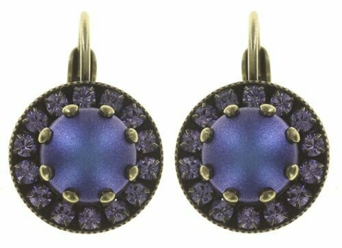 Konplott Ohrringe "Simply Beautyful"  lila-blau