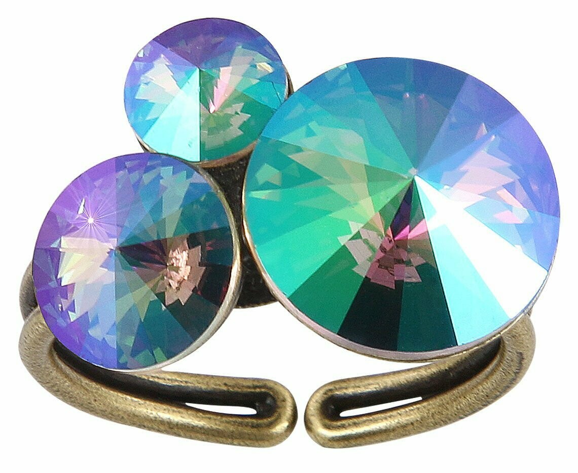 Konplott Ring "Rivoli" lila vitrail