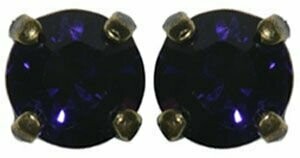 Konplott Ohrringe "Black Jack" Lila