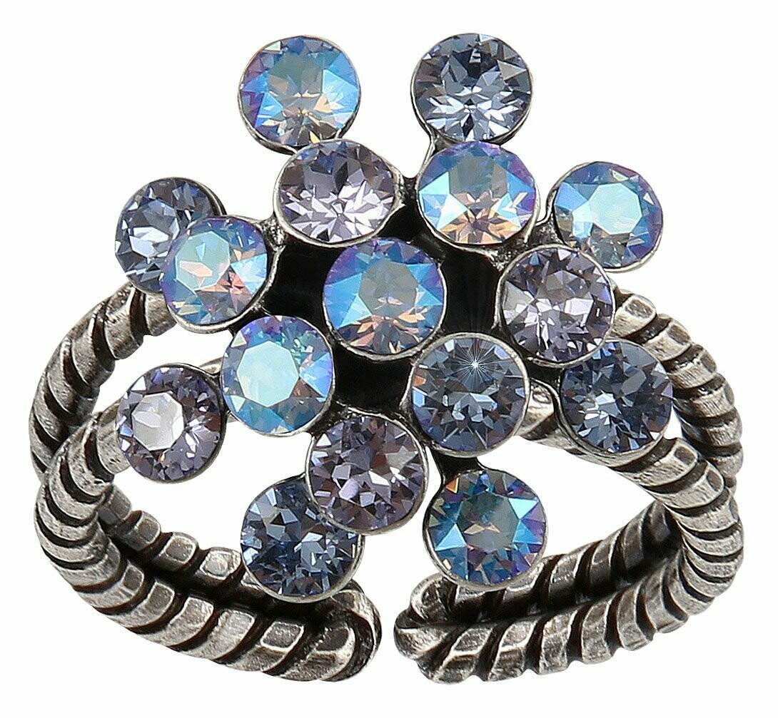 Konplott Ring Mini "Magic Fireball" Blau, Lila