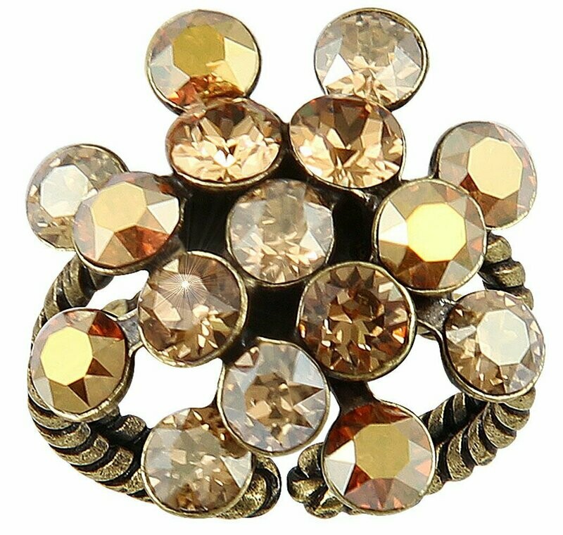 Konplott Ring Mini Konplott Ring Mini "Magic Fireball" Gelb