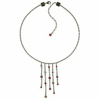 Konplott Kette "Waterfalls" orange multi
