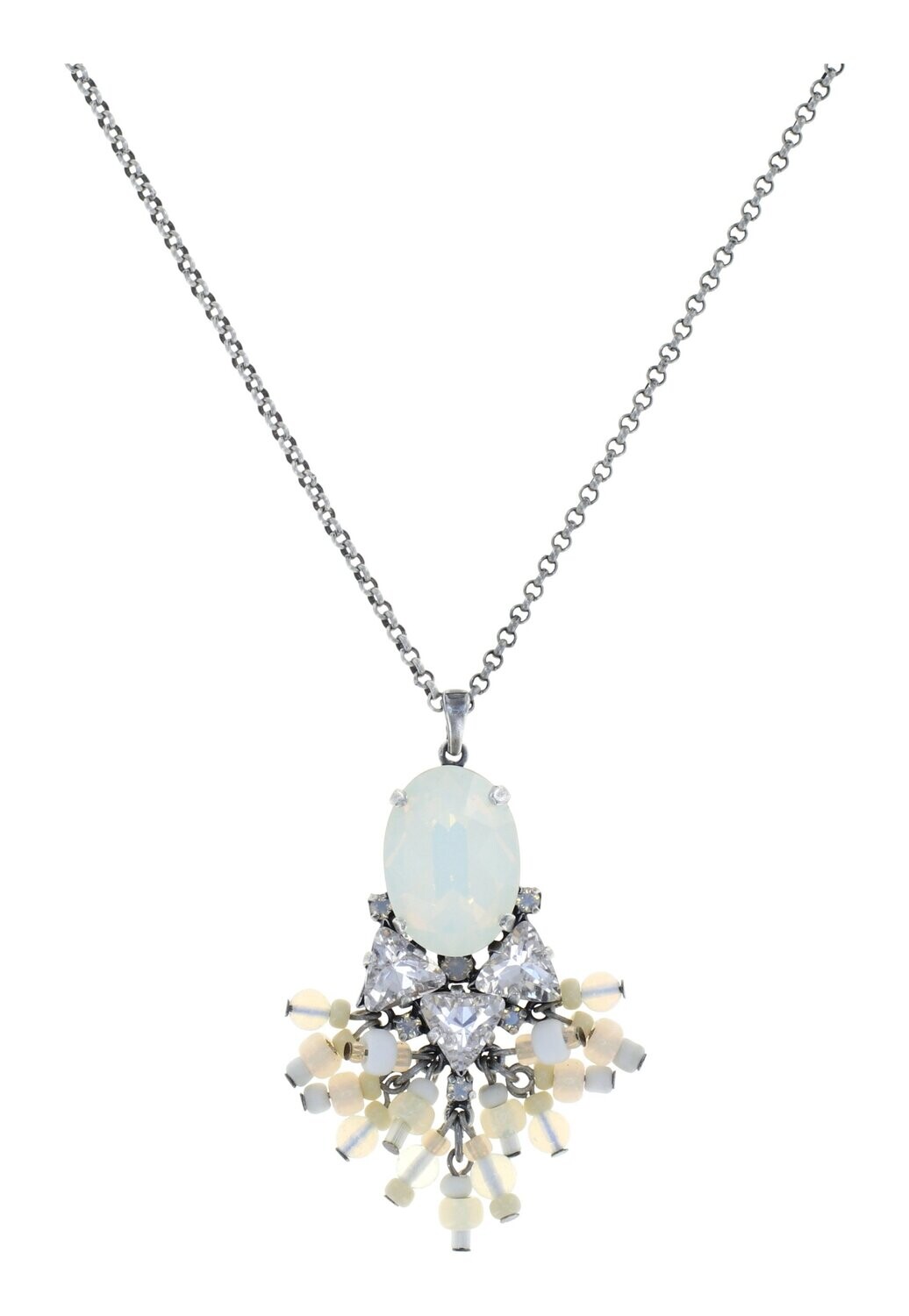 ​Konplott Kette "Hippie" Vanilla White