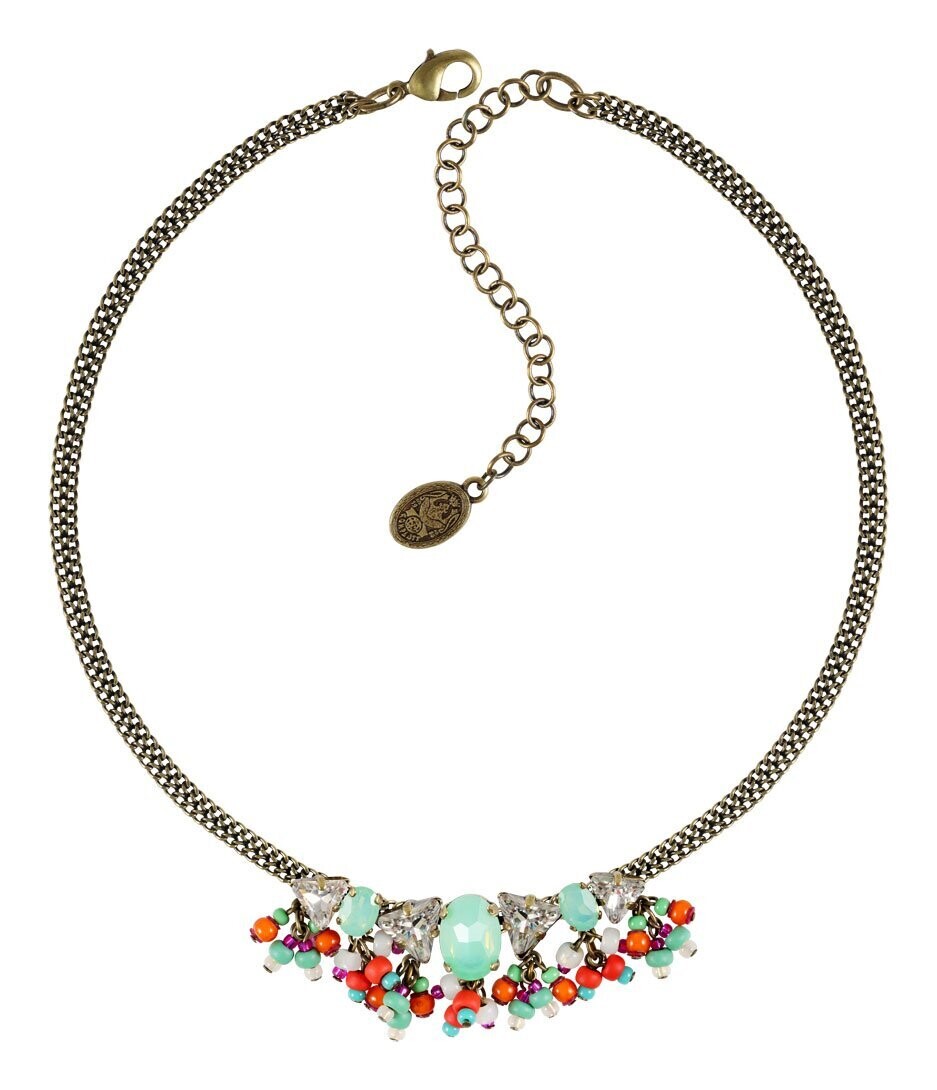​Konplott Kette "Hippie" multi , Woodstock