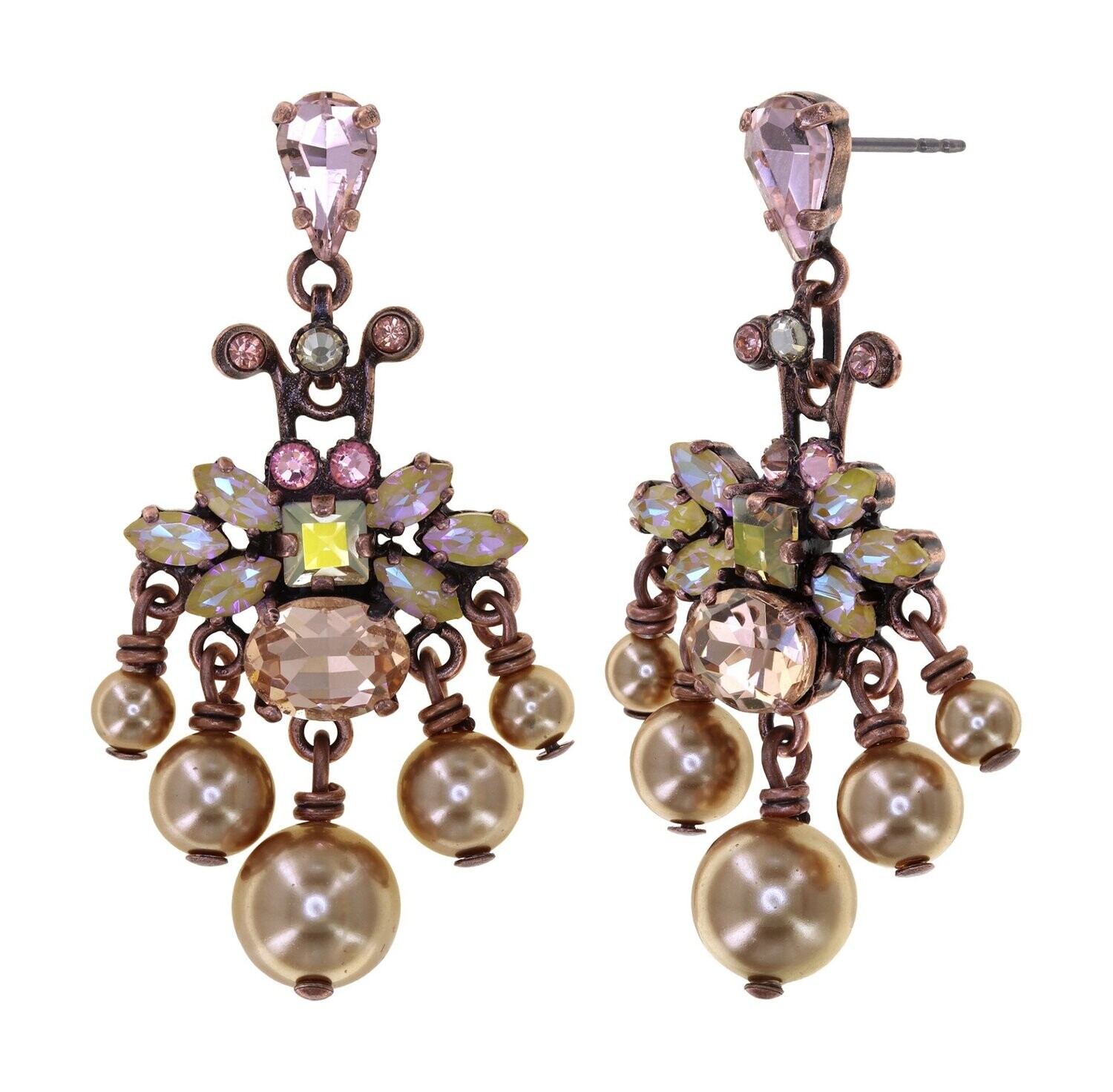 Konplott Ohrringe "Love Bugs" Beige , pastell / Bilitis