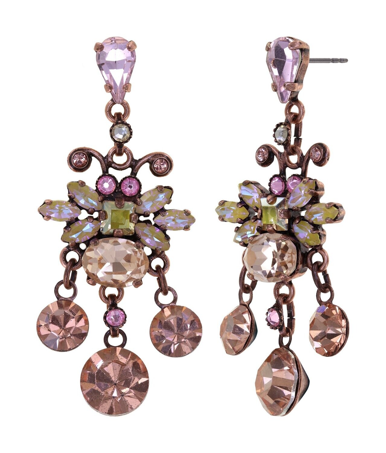 Konplott Ohrringe "Love Bugs" Beige , pastell / Bilitis