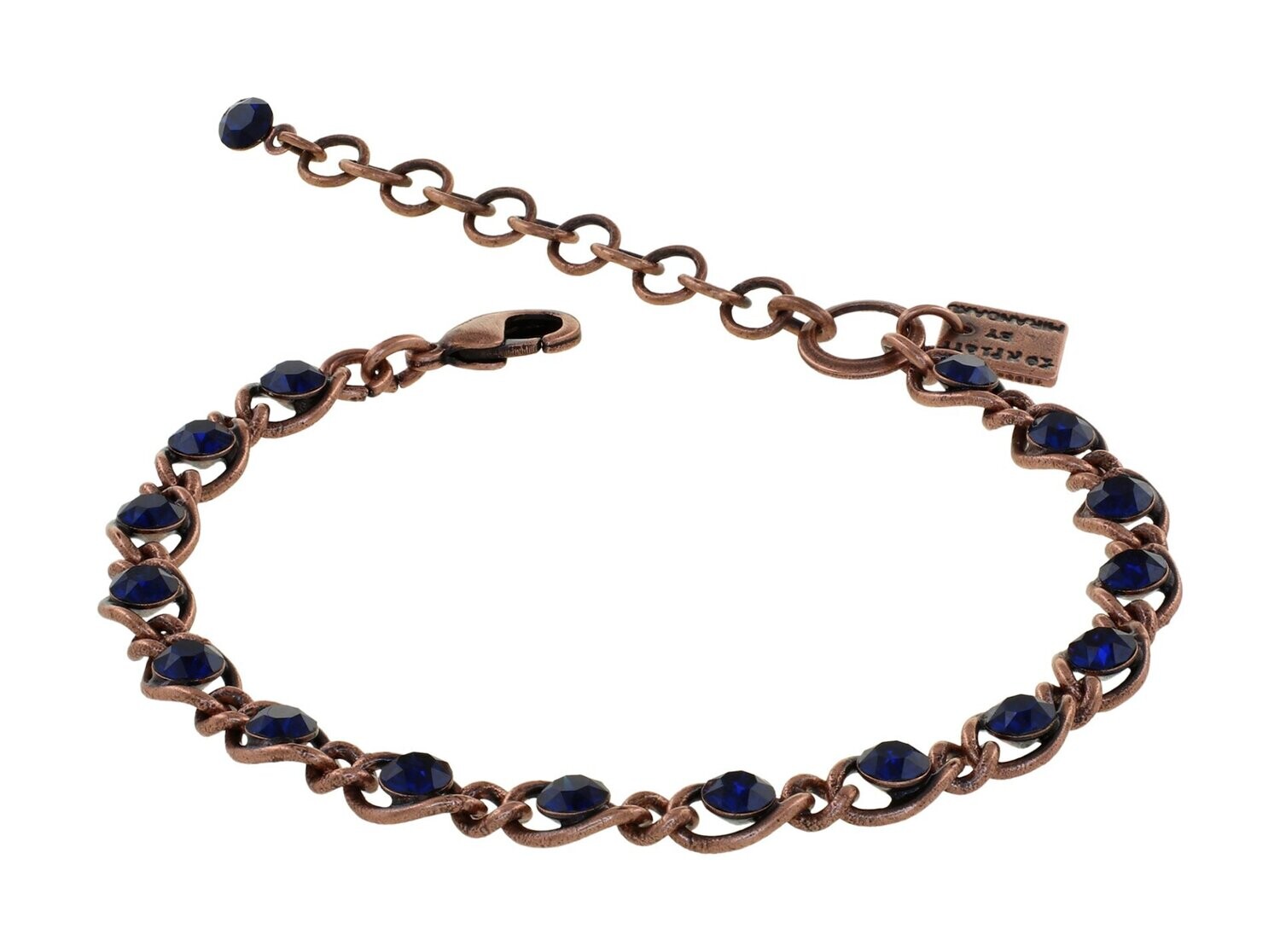 Konplott Armband "Magic Fireball" Blau, Dunkelblau - Night Blue