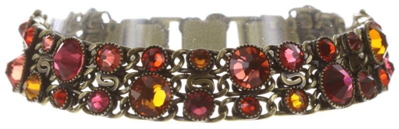 Konplott Armband Konplott Armband "Waterfalls" orange/koralle /pink