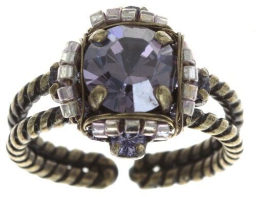 Konplott Ring "Byzantine" lila