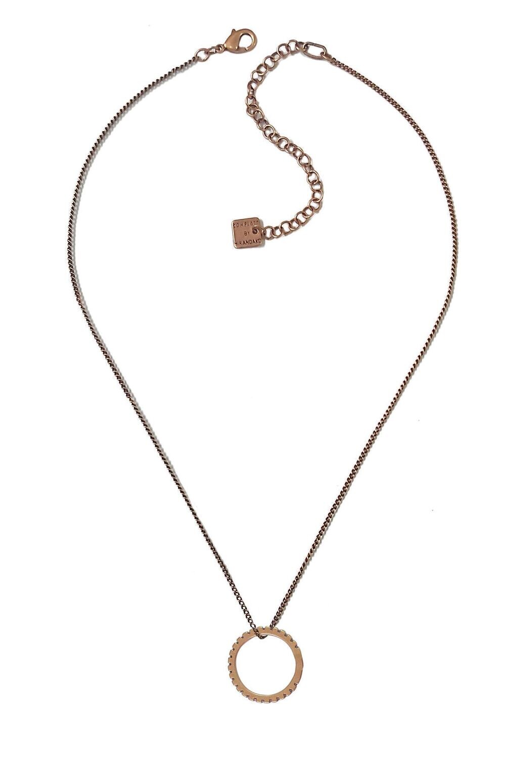 Konplott Kette "Daily Glam"  Lavendel/ Kupfer