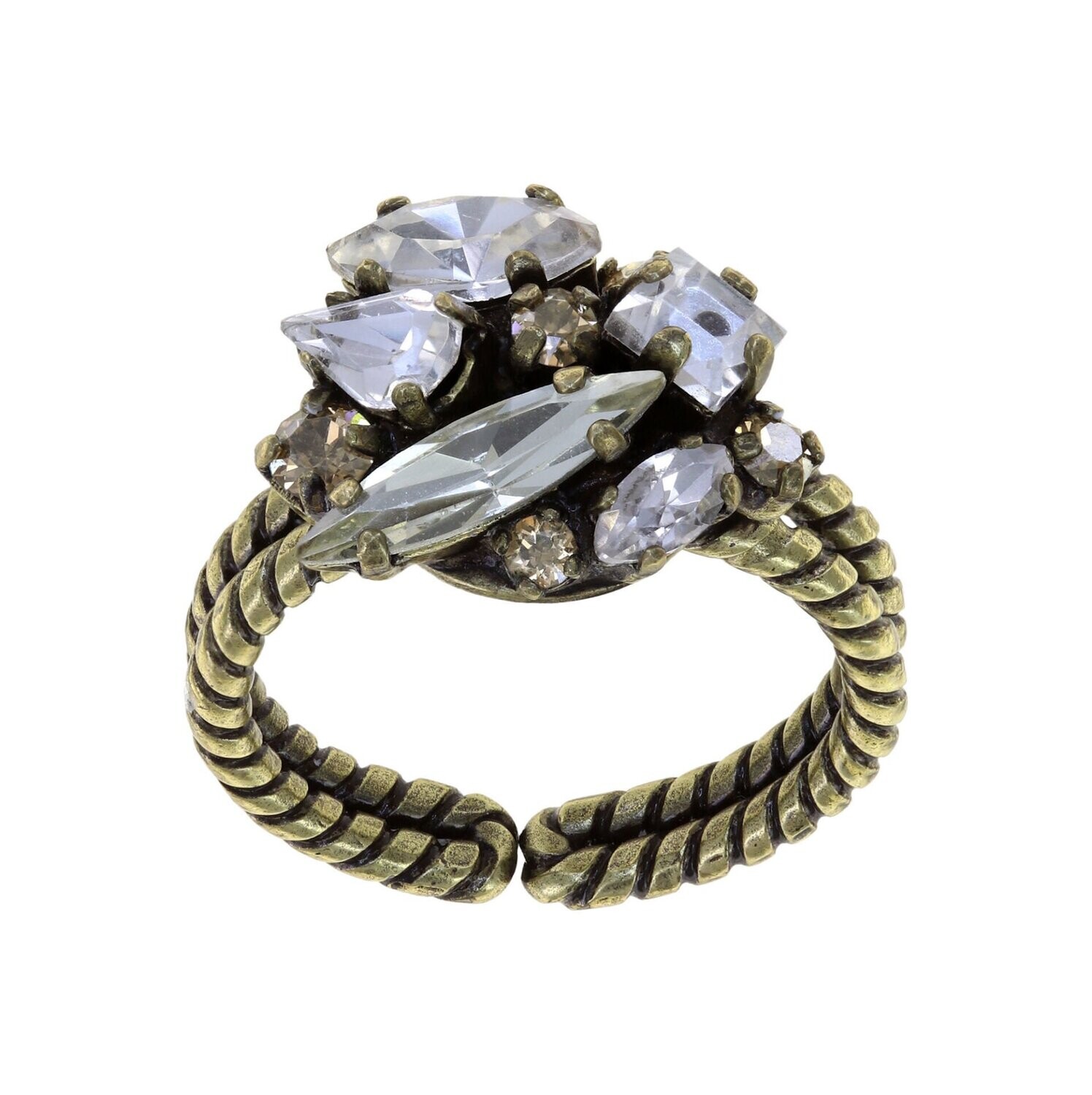 Konplott Ring "Abegail"  Liquid Whites