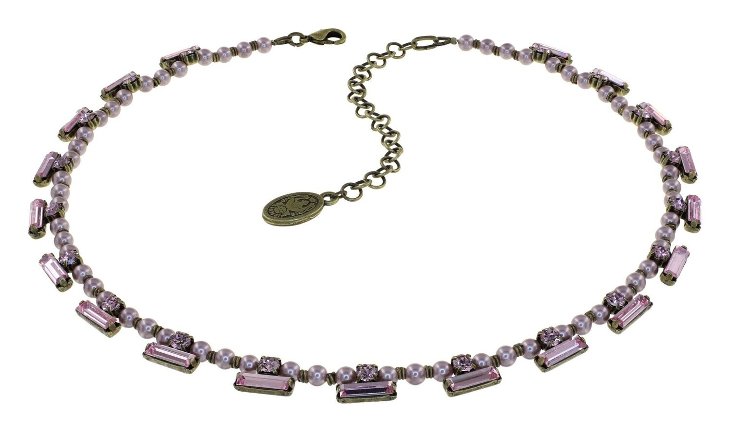 Konplott Kette "Simplicite Royale" Rosa, Rose