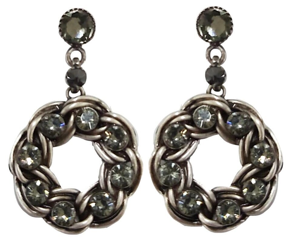 Konplott Ohrringe "Chanelion Rocks"  Silver Grey
