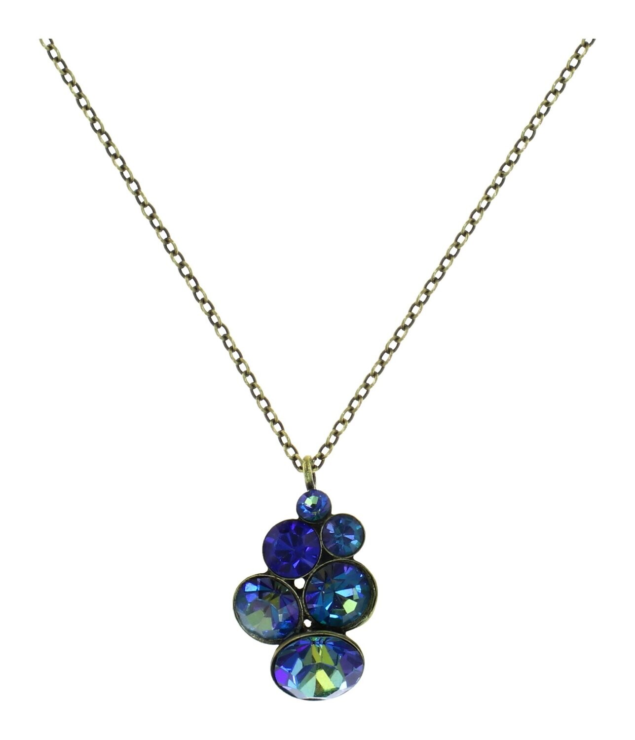Konplott Kette "Petit Glamour" Blau, Grün