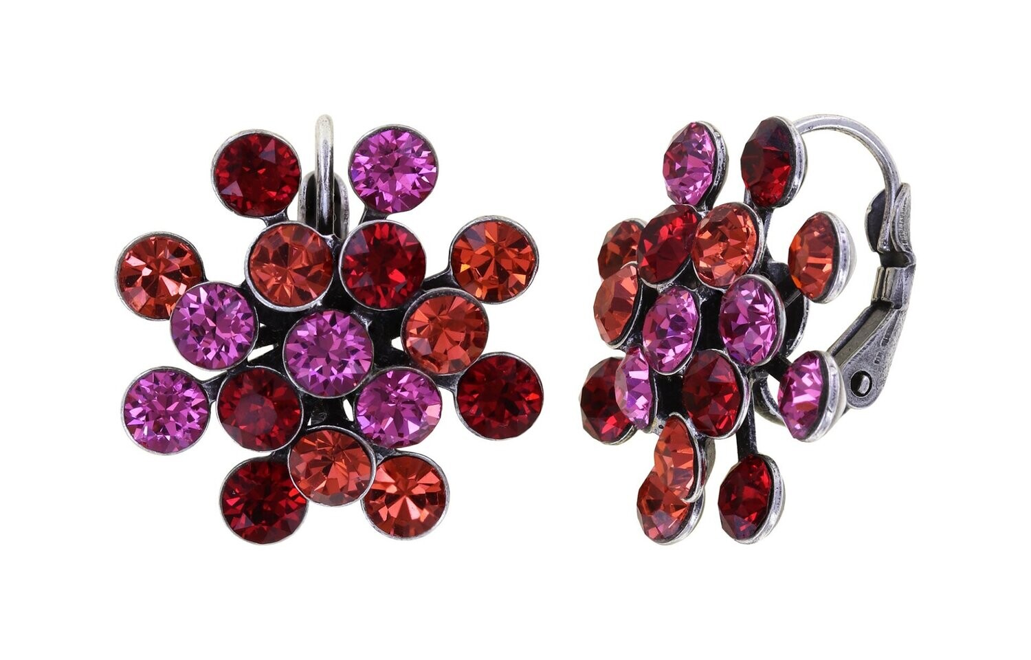 Konplott Ohrringe "Magic Fireball" Coralle/Pink 21mm
