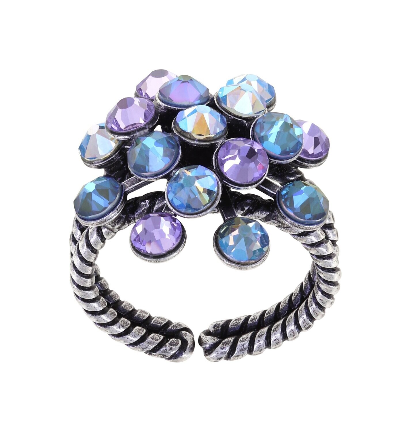 ​Konplott Ring "Magic Fireball" blue/lila