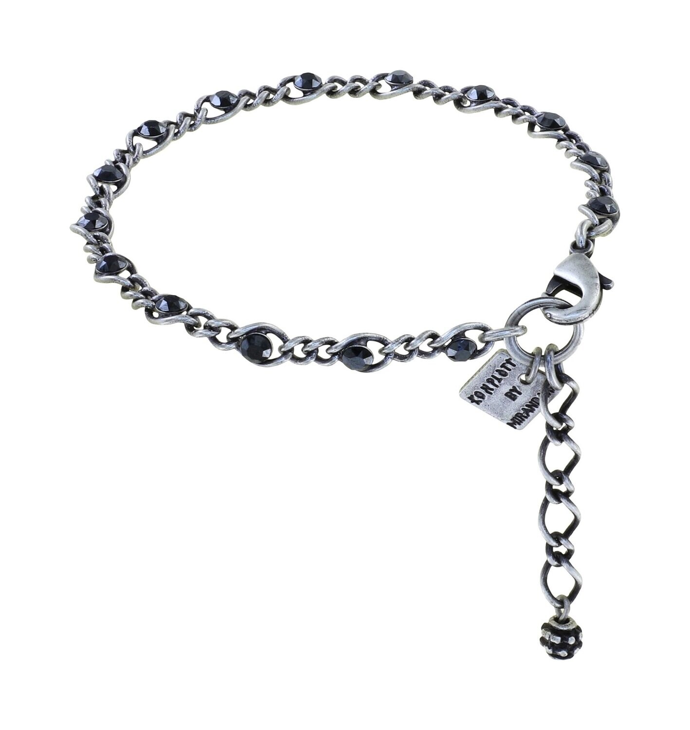 ​Konplott Armband "Magic Fireball" black