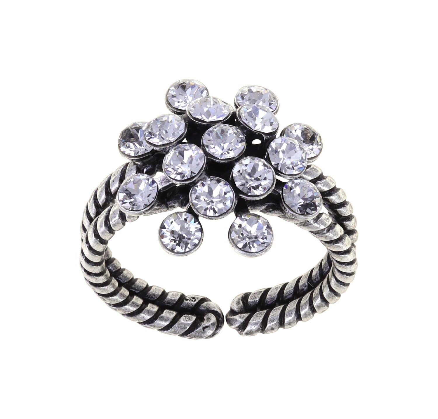 ​Konplott Ring "Magic Fireball" white
