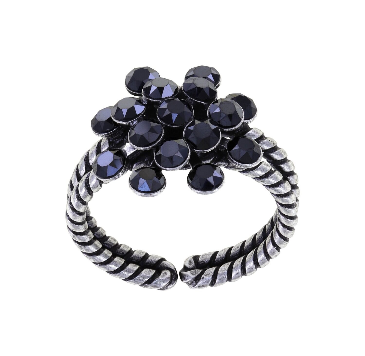 ​Konplott Ring "Magic Fireball"  black