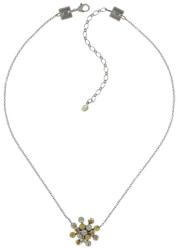 Konplott Kette "Magic Fireball" gelb , beige