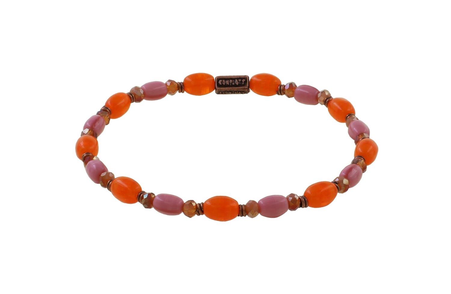 ​​​Konplott Armband "Petit Glamour d´Afrique" ​ multi orange