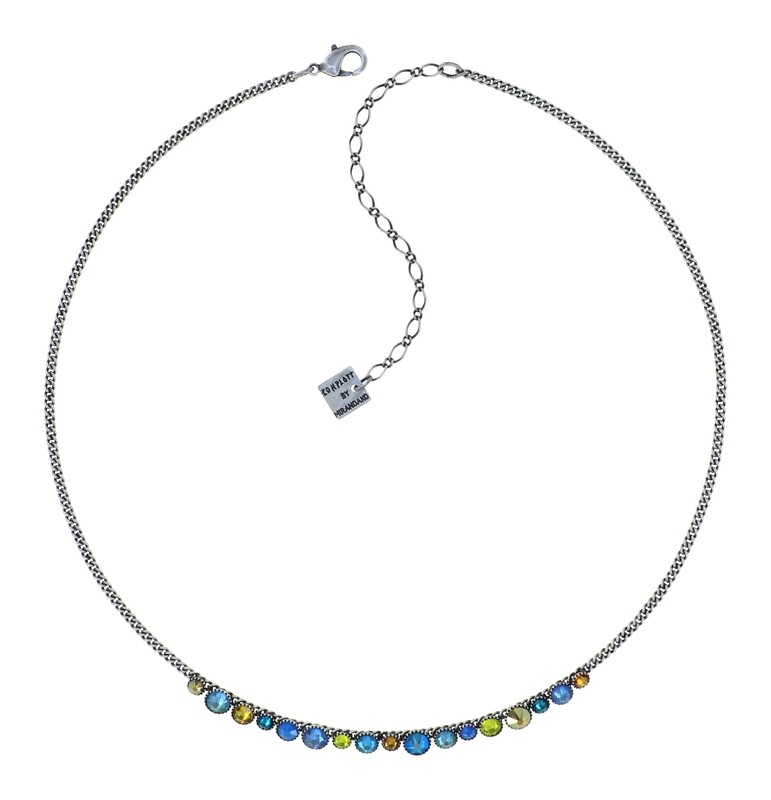 Konplott Kette Konplott Kette "Water Cascade" Blau, Gelb, Braun