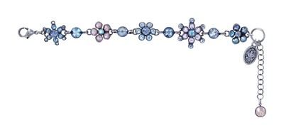 Konplott Armband "Lost Garden" Blau, Multi Rosa, Rose, Grün