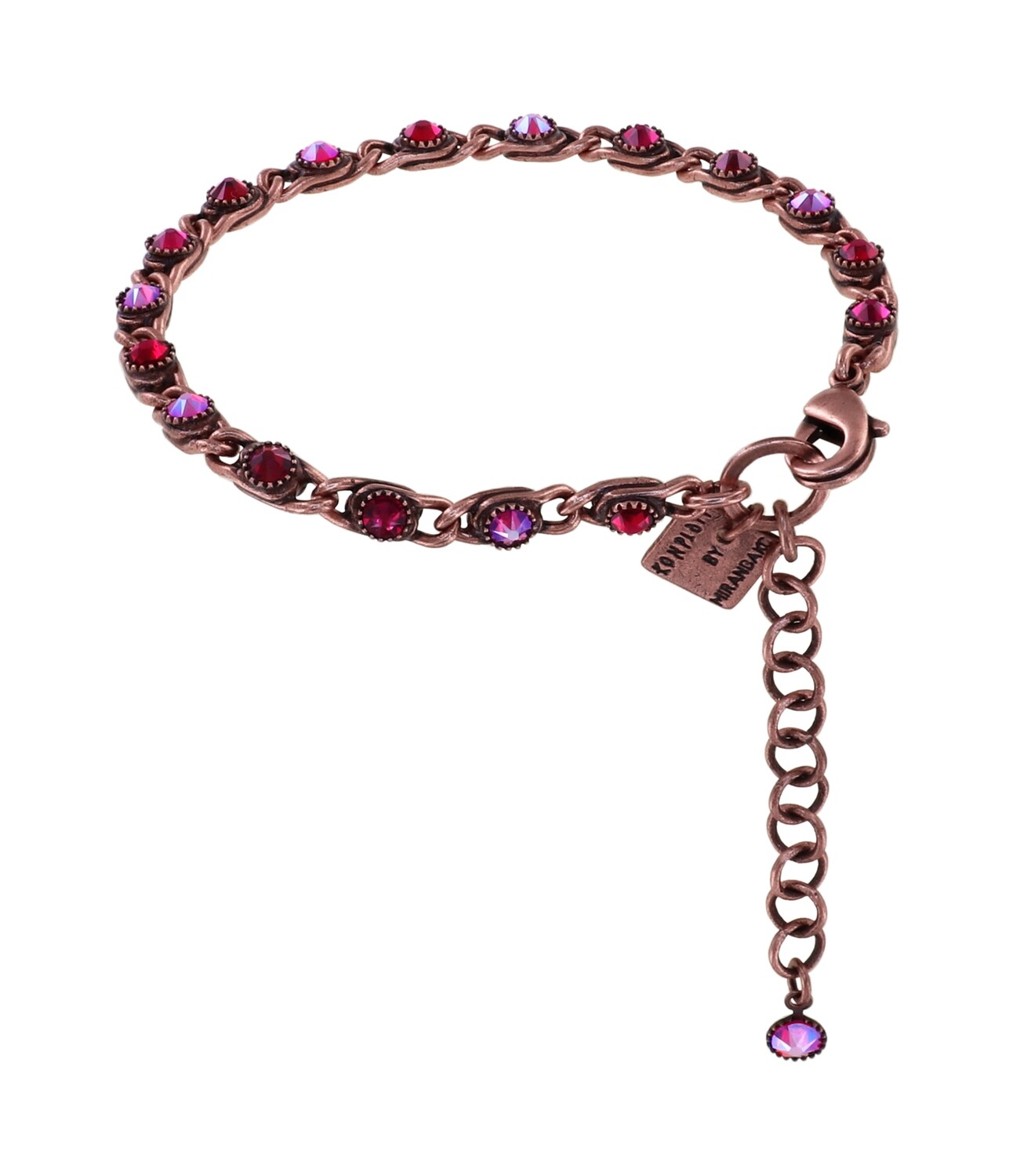 Konplott Armband "Lost Garden" Rot,  Lila