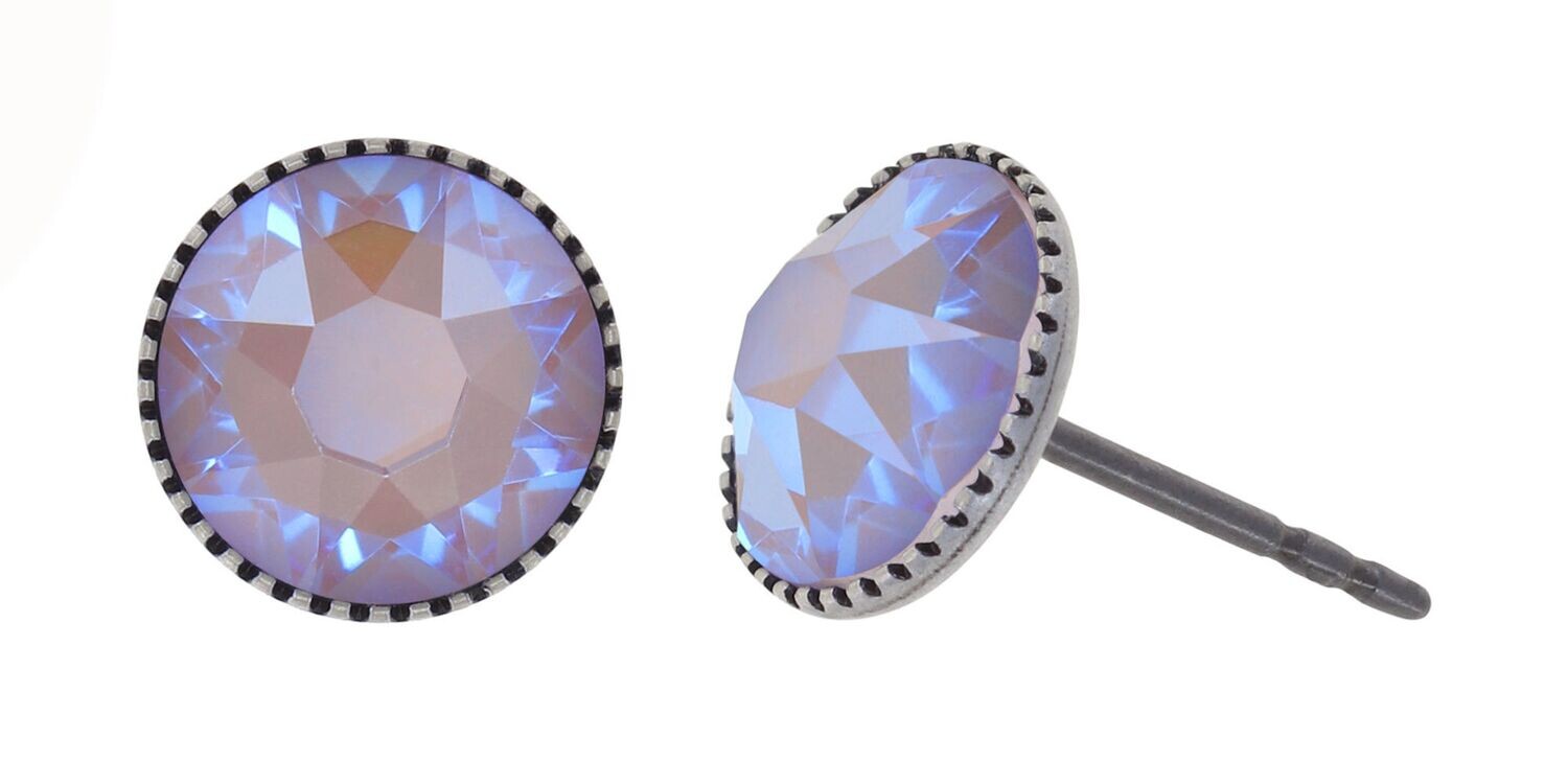 ​Konplott Ohrringe "Black Jack" lila lavender